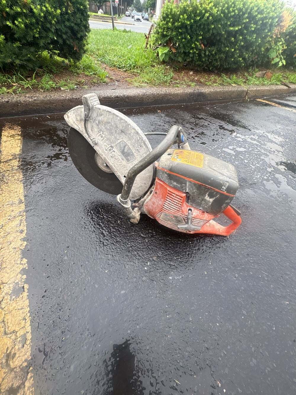 Husqvarna K770 14" Gasoline Power Cutter Concrete Saw